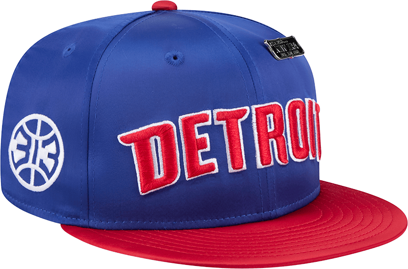 Detroit Pistons Spring Satin 59FIFTY Fitted Hat