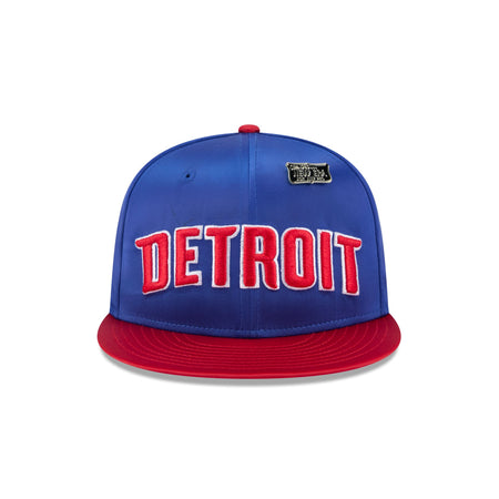 Detroit Pistons Spring Satin 59FIFTY Fitted Hat