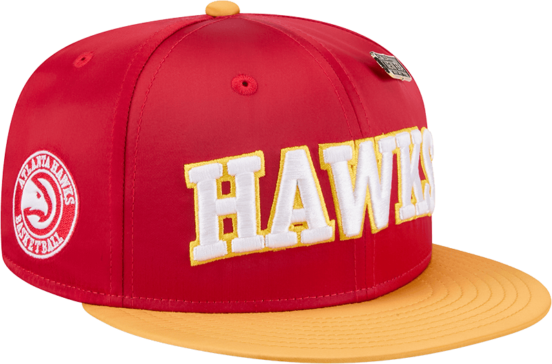 Atlanta Hawks Spring Satin 59FIFTY Fitted Hat