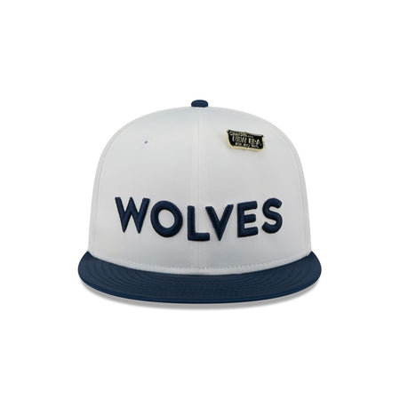 Minnesota Timberwolves Spring Satin 59FIFTY Fitted Hat