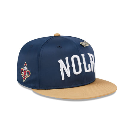 New Orleans Pelicans Spring Satin 59FIFTY Fitted Hat