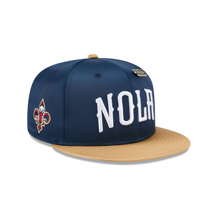 New Orleans Pelicans Spring Satin 59FIFTY Fitted Hat