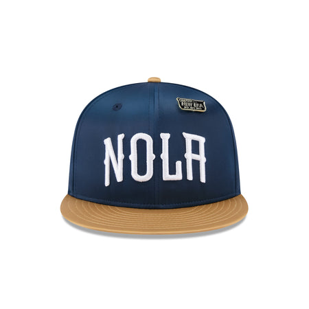 New Orleans Pelicans Spring Satin 59FIFTY Fitted Hat