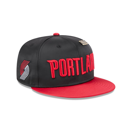 Portland Trail Blazers Spring Satin 59FIFTY Fitted Hat