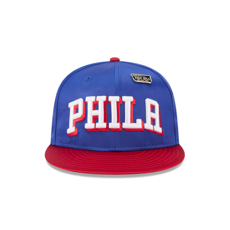 Philadelphia 76ers Spring Satin 59FIFTY Fitted Hat