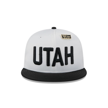 Utah Jazz Spring Satin 59FIFTY Fitted Hat