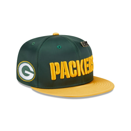 Green Bay Packers Spring Satin 59FIFTY Fitted Hat