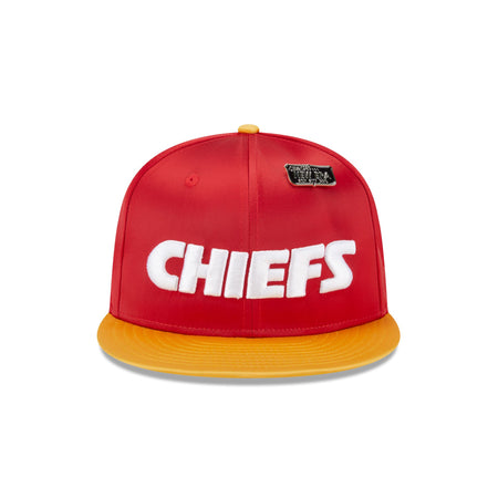 Kansas City Chiefs Spring Satin 59FIFTY Fitted Hat