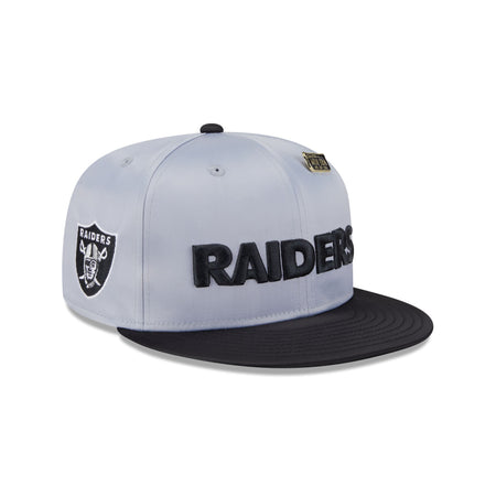 Las Vegas Raiders Spring Satin 59FIFTY Fitted Hat