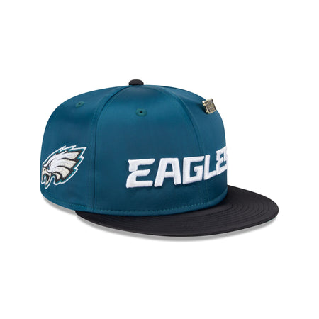 Philadelphia Eagles Spring Satin 59FIFTY Fitted Hat