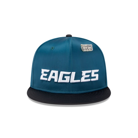 Philadelphia Eagles Spring Satin 59FIFTY Fitted Hat