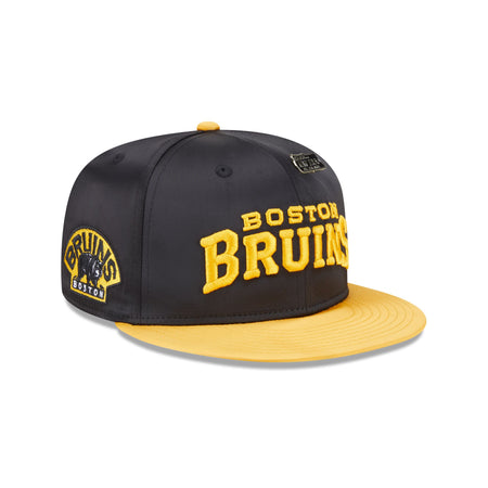 Boston Bruins Spring Satin 59FIFTY Fitted Hat