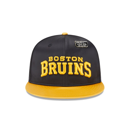 Boston Bruins Spring Satin 59FIFTY Fitted Hat