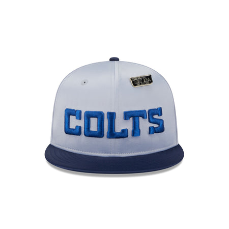 Indianapolis Colts Spring Satin 59FIFTY Fitted Hat