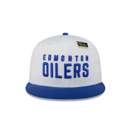 Edmonton Oilers Spring Satin 59FIFTY Fitted Hat