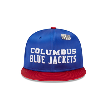 Columbus Blue Jackets Spring Satin 59FIFTY Fitted Hat