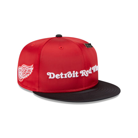 Detroit Red Wings Spring Satin 59FIFTY Fitted Hat