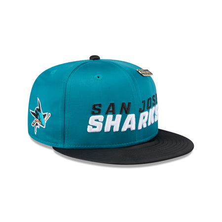 San Jose Sharks Spring Satin 59FIFTY Fitted Hat