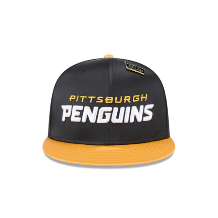 Pittsburgh Penguins Spring Satin 59FIFTY Fitted Hat