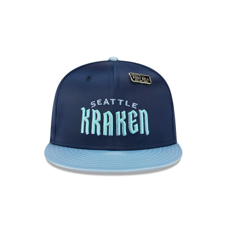 Seattle Kraken Spring Satin 59FIFTY Fitted Hat