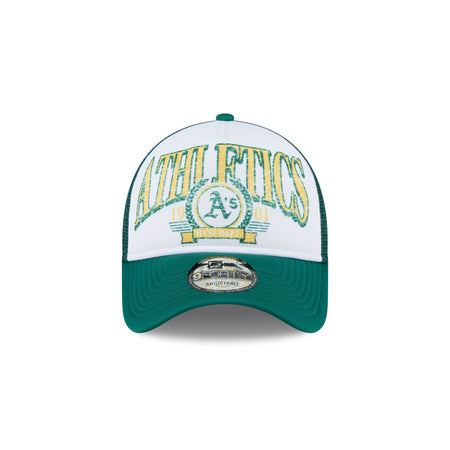 Athletics Distressed 9FORTY A-Frame Trucker Hat