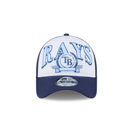 Tampa Bay Rays Distressed 9FORTY A-Frame Trucker Hat