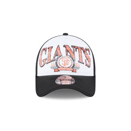 San Francisco Giants Distressed 9FORTY A-Frame Trucker Hat