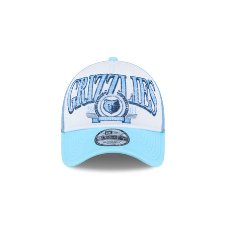 Memphis Grizzlies Distressed 9FORTY A-Frame Trucker Hat