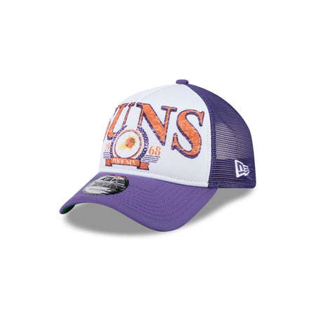 Phoenix Suns Distressed 9FORTY A-Frame Trucker Hat