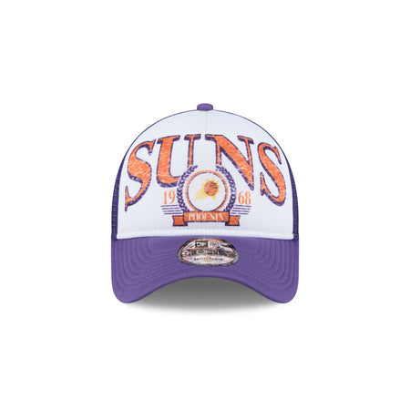 Phoenix Suns Distressed 9FORTY A-Frame Trucker Hat