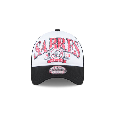 Buffalo Sabres Distressed Alternate 9FORTY A-Frame Trucker Hat