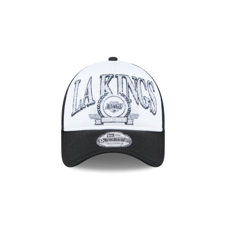 Los Angeles Kings Distressed 9FORTY A-Frame Trucker Hat