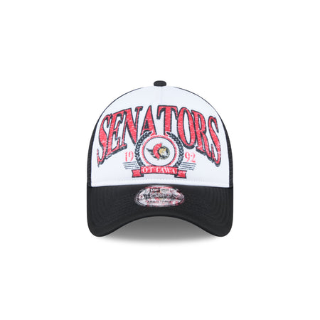 Ottawa Senators Distressed 9FORTY A-Frame Trucker Hat