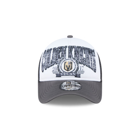 Vegas Golden Knights Distressed 9FORTY A-Frame Trucker Hat