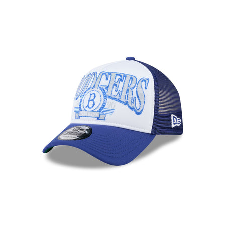 Brooklyn Dodgers Distressed 9FORTY A-Frame Trucker Hat