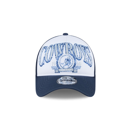 Dallas Cowboys Distressed 9FORTY A-Frame Trucker Hat