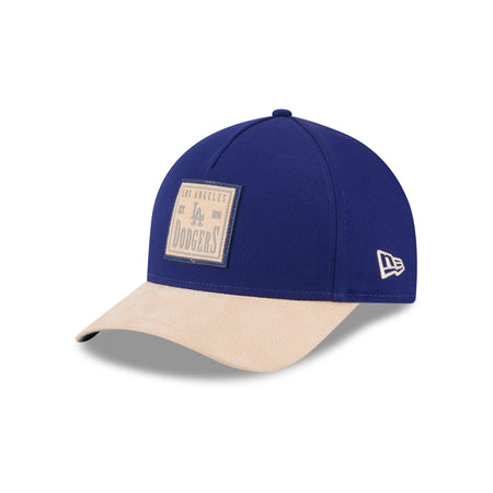 Los Angeles Dodgers Suede Patch 9FORTY M-Crown A-Frame Adjustable Hat