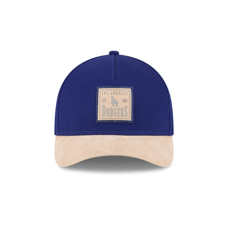 Los Angeles Dodgers Suede Patch 9FORTY M-Crown A-Frame Adjustable Hat