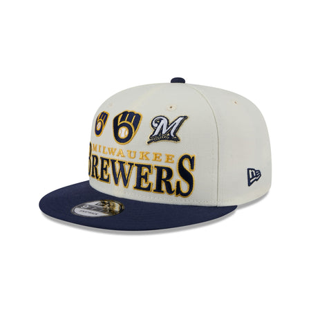 Milwaukee Brewers Archive 9FIFTY Snapback Hat