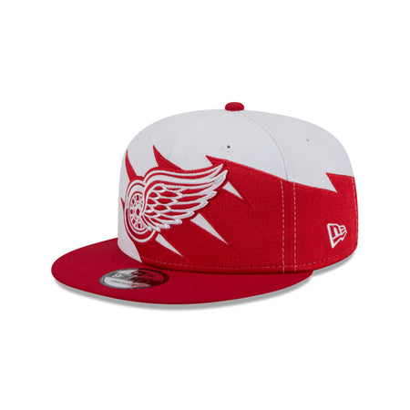 Detroit Red Wings Jagged 9FIFTY Snapback Hat