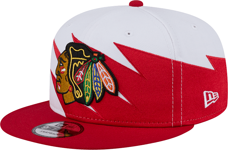 Chicago Blackhawks Jagged 9FIFTY Snapback Hat