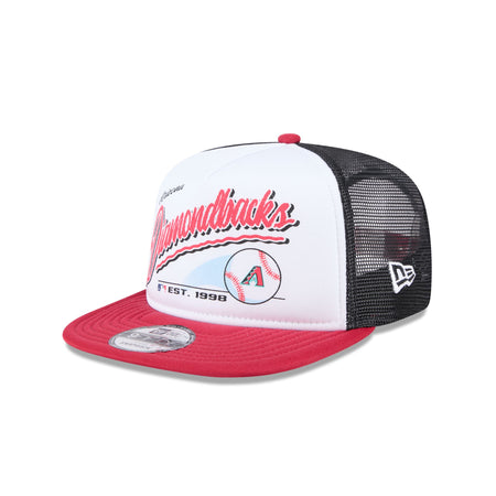 Arizona Diamondbacks Retro Script 9FIFTY A-Frame Trucker Hat