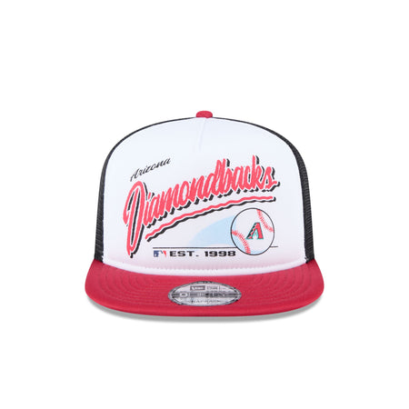 Arizona Diamondbacks Retro Script 9FIFTY A-Frame Trucker Hat