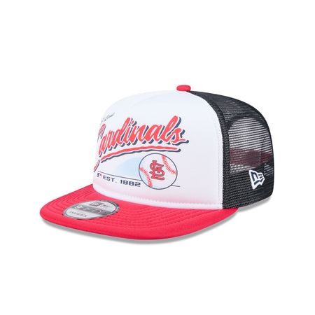 St. Louis Cardinals Retro Script 9FIFTY A-Frame Trucker Hat