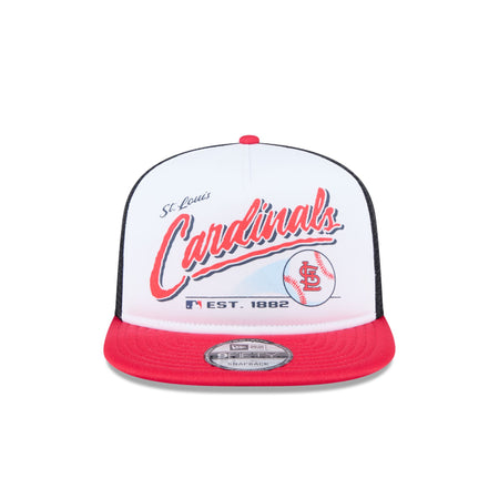 St. Louis Cardinals Retro Script 9FIFTY A-Frame Trucker Hat