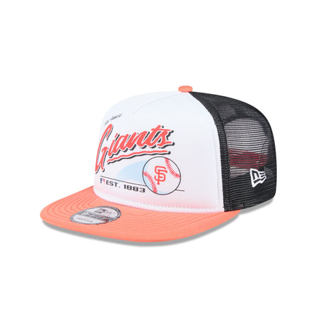 San Francisco Giants Retro Script 9FIFTY A-Frame Trucker Hat