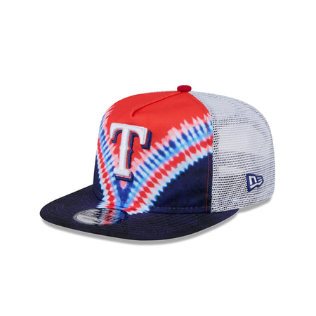 Texas Rangers Tie-Dye Golfer Hat