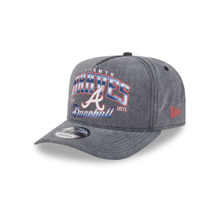 Atlanta Braves Washed 9FIFTY A-Frame Snapback Hat