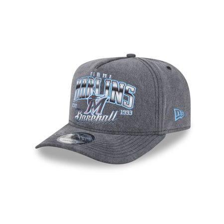 Miami Marlins Washed 9FIFTY A-Frame Snapback Hat