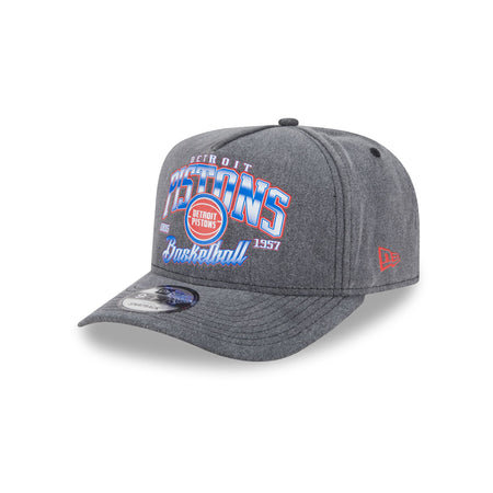 Detroit Pistons Washed 9FIFTY A-Frame Snapback Hat